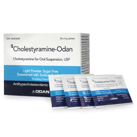 ODAN-CHOLESTYRAMINE Powder - Odan Laboratories Ltd.