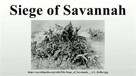 Who Won Battle Of Savannah