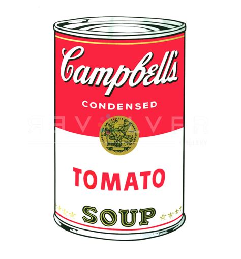 Campbell’s Soup Cans I: Tomato Soup 46 - Andy Warhol