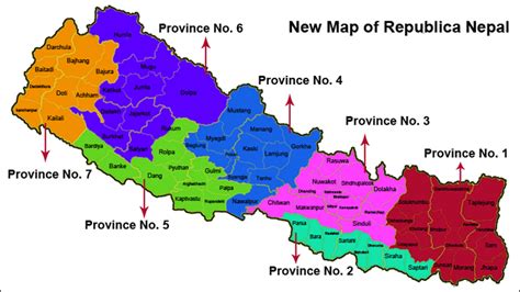 New Map of Nepal with 7 Province | Nepals Buzz Pages