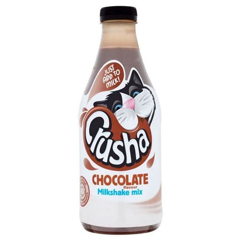 Crusha Chocolate Flavour Milkshake Mix (12x1Ltr) | Henderson's ...