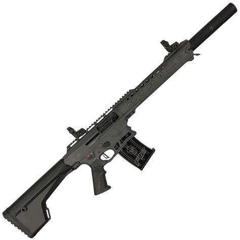 Typhoon F12 Puma Classic 12 Gauge 3in Black/Grey Semi Automatic Shotgun - 18.5in - Grey/Black ...