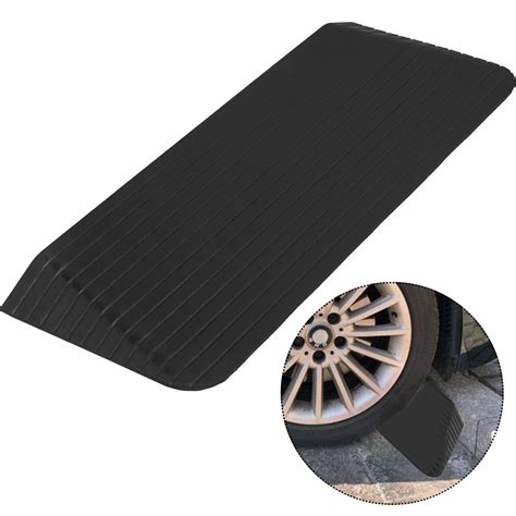 Business, Industry & Science DOITOOL Hard Plastic Curb Ramps Heavy Duty Rubber Curb Ramp ...