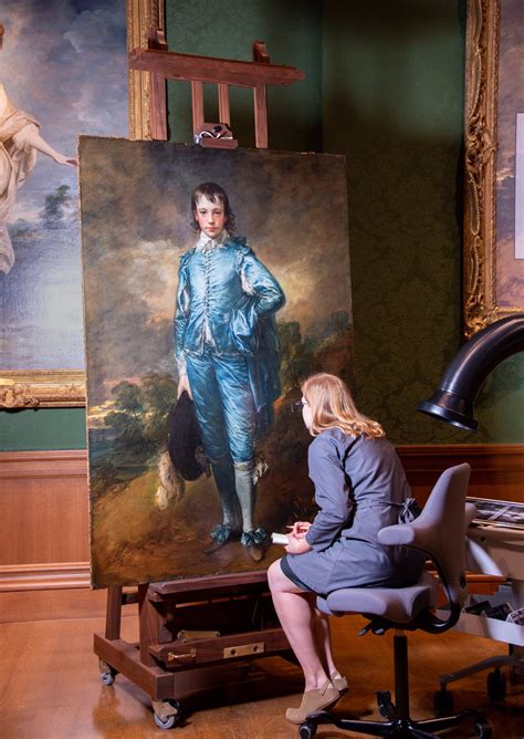 Public conservation of Gainsborough’s Blue Boy begins – The History Blog