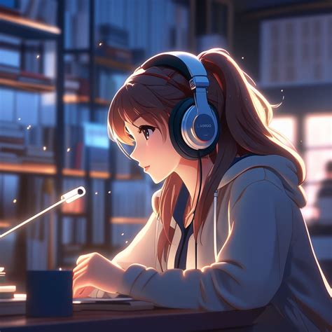 Details 75+ anime girl listening to music - in.coedo.com.vn