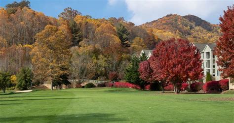 Fall Colors in the Blue Ridge Mountains Stock Image - Image of fall ...