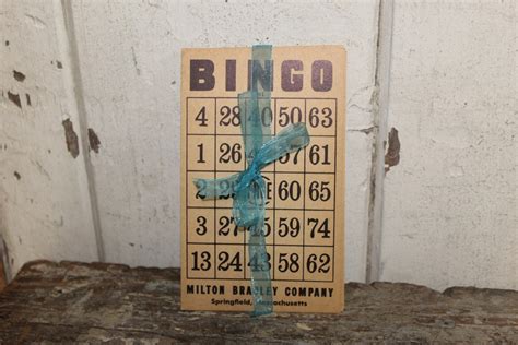 Vintage Bingo Cards - Etsy