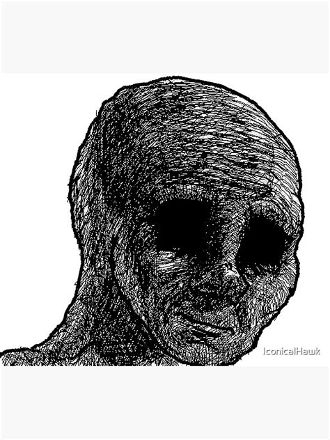 Withered Wojak Meme Template