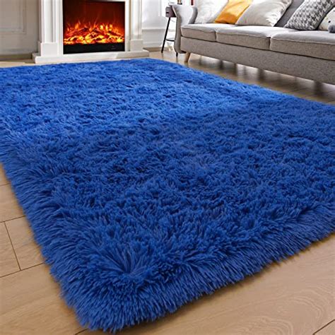I Tried the Luxurious Royal Blue Shag Rug and Here's Why It's a Must ...