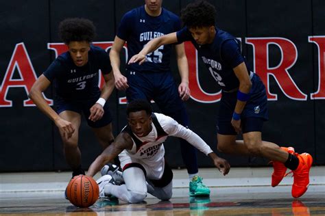 Photos: Auburn boys basketball faces off against Guilford