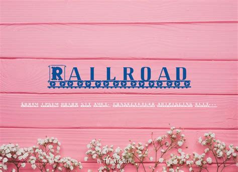 Railroad Regular truetype font