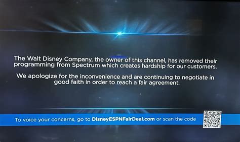 Viewers Furious After Disney Pulls ESPN, ABC & More From Spectrum in ...