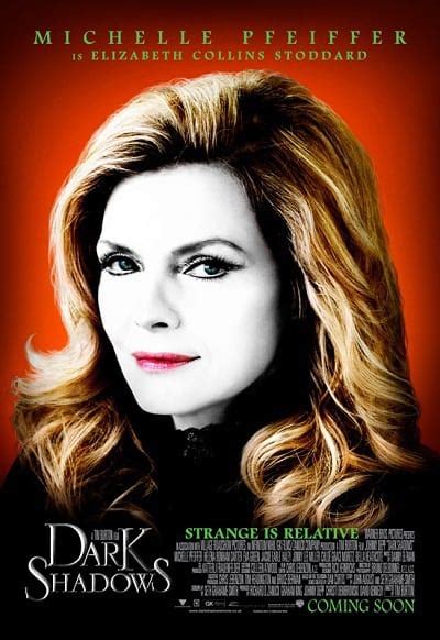 Michelle Pfeiffer Dark Shadows Character Poster - Movie Fanatic