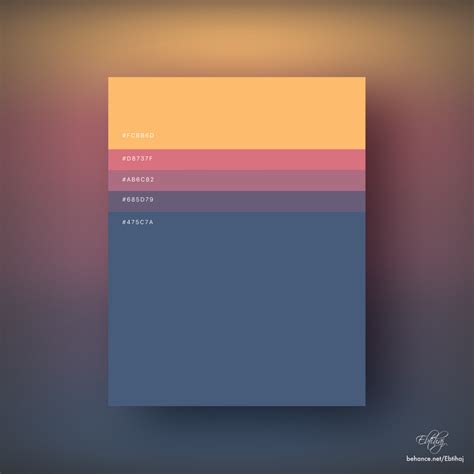 8 Beautiful Flat Color Palettes For Your Next Design Project