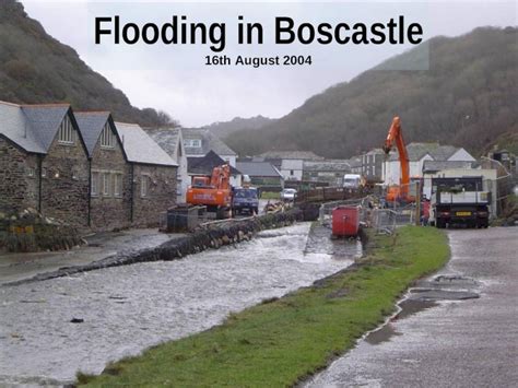 (PPT) Flooding in Boscastle 16th August 2004. Map of Boscastle. Aerial Photo. MUST: Annotate ...