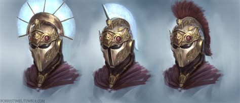 Greek Sci-Fi Helmet | Sci-fi helmet, Sci fi concept art, Concept art characters