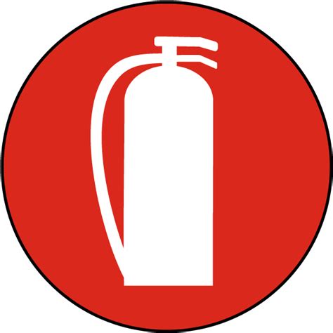 Fire Extinguisher Symbol Floor Sign - Claim Your 10% Discount