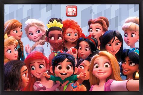 Disney Wreck It Ralph: Ralph Breaks The Internet - Princess Wall Poster ...