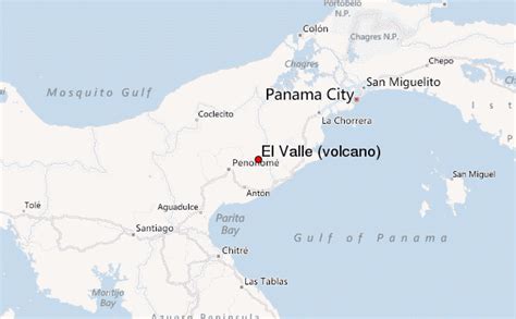 El Valle (volcano) Mountain Information