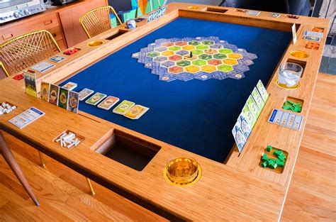 The Dresden Board Game Table | Modern Dining Room Game Table | Board game room, Gaming table diy ...