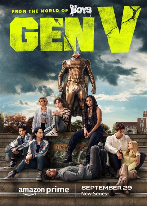 Gen V TV Series (2023) | Release Date, Review, Cast, Trailer, Watch Online at Amazon Prime Video ...