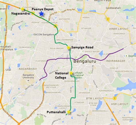 Bangalore Metro's National College to Puttenahalli Line Delayed as BMRC ...