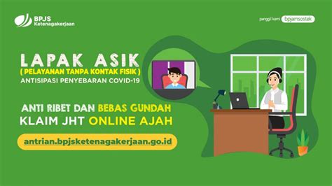 Klaim JHT Pakai Lapak Asik Online Jadi Favorit Peserta BPJS Ketenagakerjaan - TIMES Indonesia