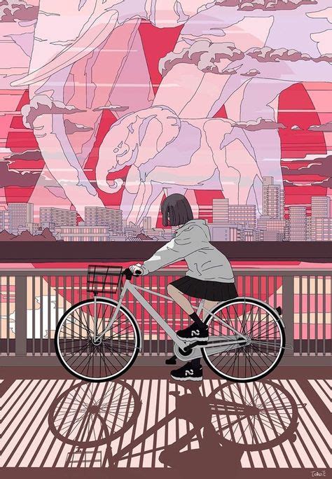 500+ Bicycles (anime) ideas in 2020 | anime, bicycle art, bicycle wallpaper