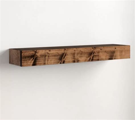 Solid Wood Floating Shelf Wall Shelf 36 Inches – Dove and Arrow