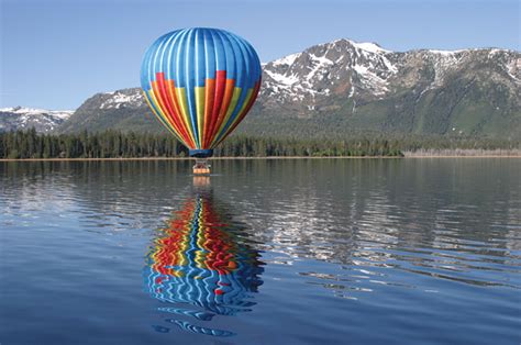 Soaring above Tahoe’s peaks on a hot air balloon - Tahoe Guide