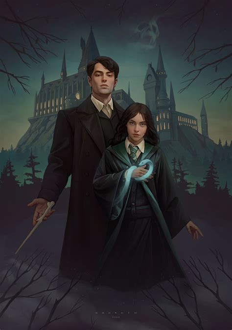 ArtStation - The last of the Gaunt family - Lord Voldemort's horcrux