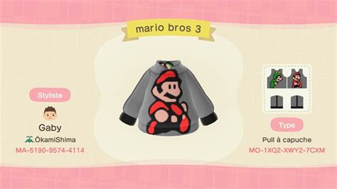 ACNH Mario Designs - Best Mario Path, Floor, Cloth Custom Designs In ...