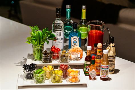 This Build Your Own Bloody Mary Bar is An Idea Your Guests Will Love!