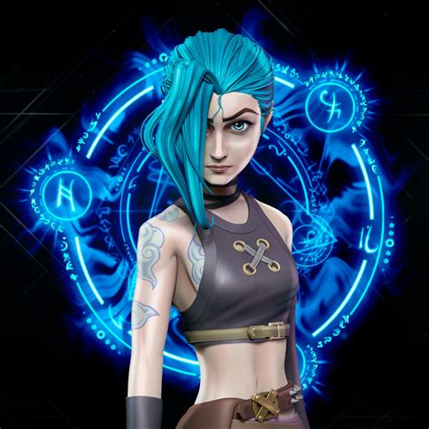 Jinx Arcane Concept Art