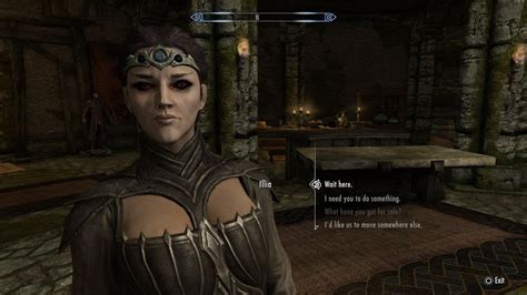 I made illia into a vampire : r/skyrim