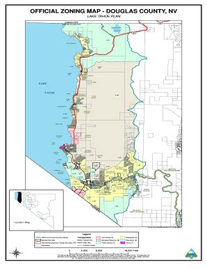 Douglas County Nevada Map - Fill Online, Printable, Fillable, Blank | pdfFiller