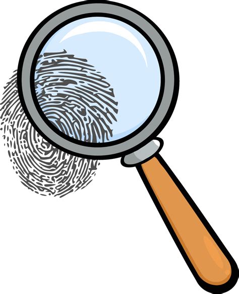 Detective clipart magnifying lens, Detective magnifying lens ...