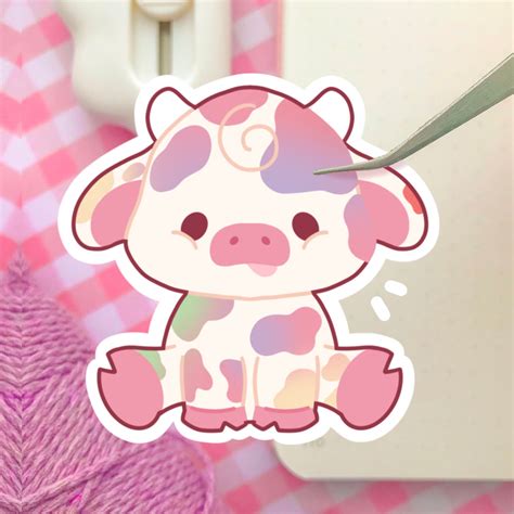 Stickers cute stickers mental health stickers Cute rainbow animal sticker kawaii stickers ...