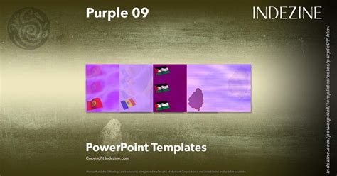 Purple 09 PowerPoint Templates