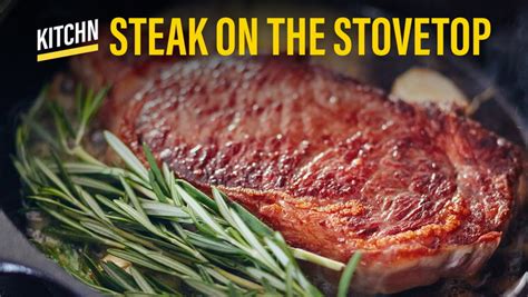 Easy Steak On The Stovetop - Videos | Apartment Therapy & Kitchn