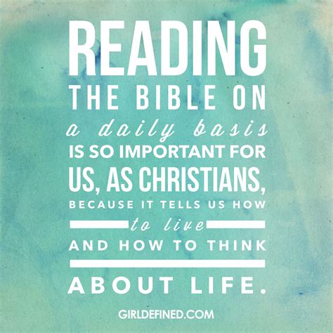 5 Helpful Ways to Study Your Bible Each Day - GirlDefined | Bible reading quotes, Bible ...