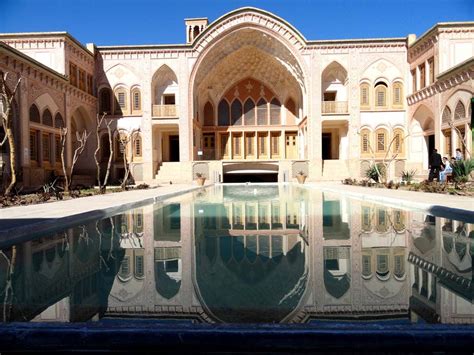 Iran, Kashan,ameri house Iranian Architecture, Mosque Architecture ...