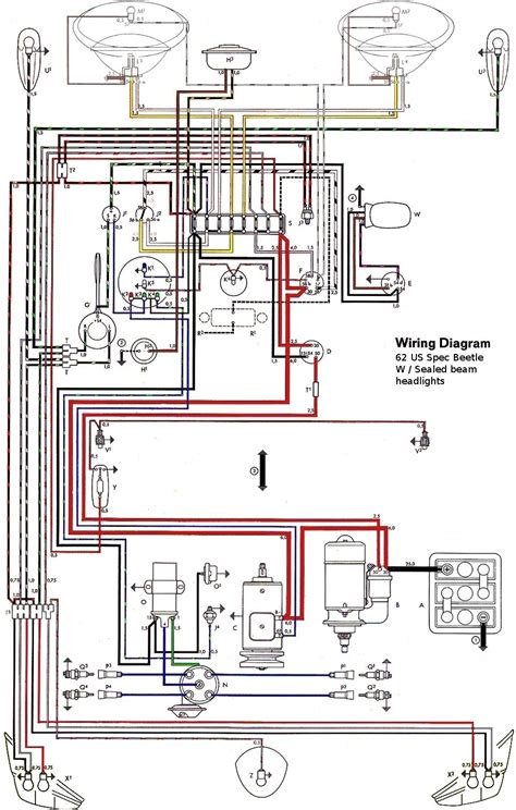 Vw Bug Turn Signal Wiring Diagram - Eco Store