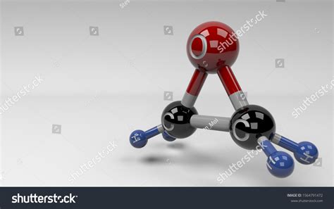 Ethylene Oxide Molecule Illustration Molecular Structure 스톡 일러스트 ...