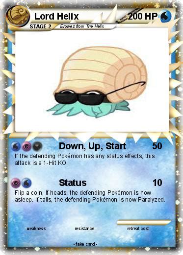 Pokémon Lord Helix 4 4 - Down, Up, Start - My Pokemon Card