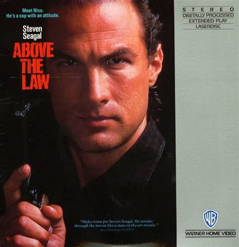 Above The Law (1988) [11786] * – Hollywood Laserdisc