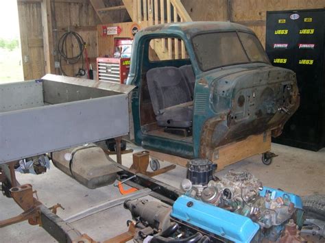 S10 Chassis Swap For 1950 Chevy Truck