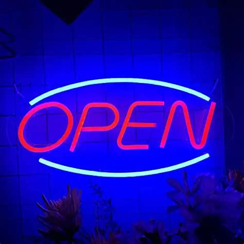 NEON Indoor Open Signs Connecting Instructions