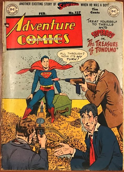 GAC Featured Golden Age Cover – Adventure Comics #137 (February, 1949 ...