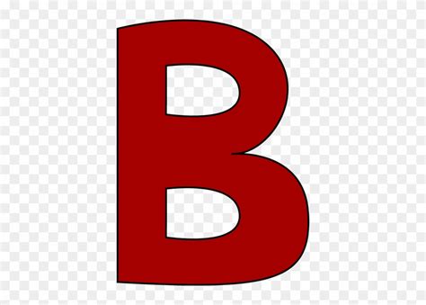 Large B Clipart - Red Letter B Clipart - Png Download (#1422097 ...